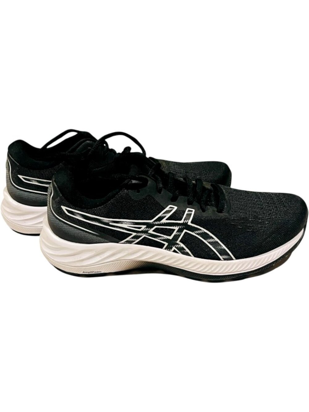 Asics Gel-Excite 9 Shoes - Black & White - Men's Size 7.5 - Picture 2 of 9